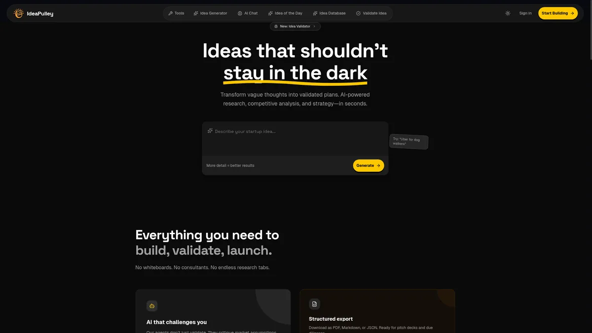 IdeaPulley screenshot 1
