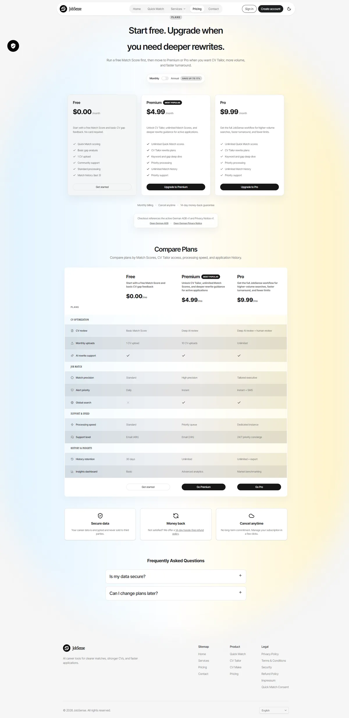 jobsense screenshot 1