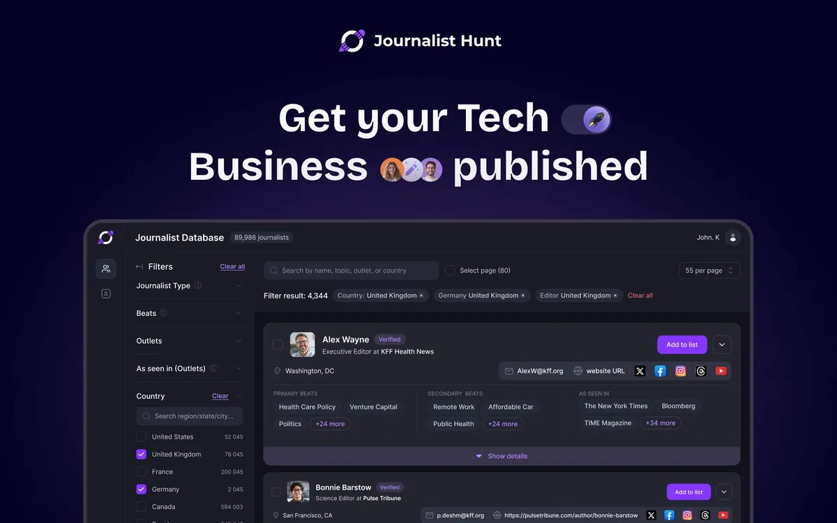 Journalist Hunt screenshot 1