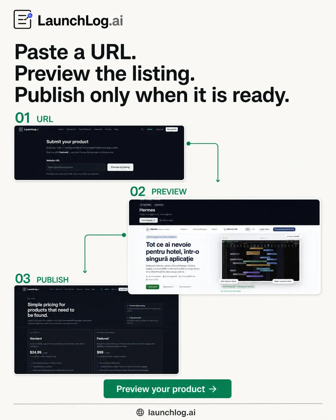 LaunchLog.ai screenshot 2