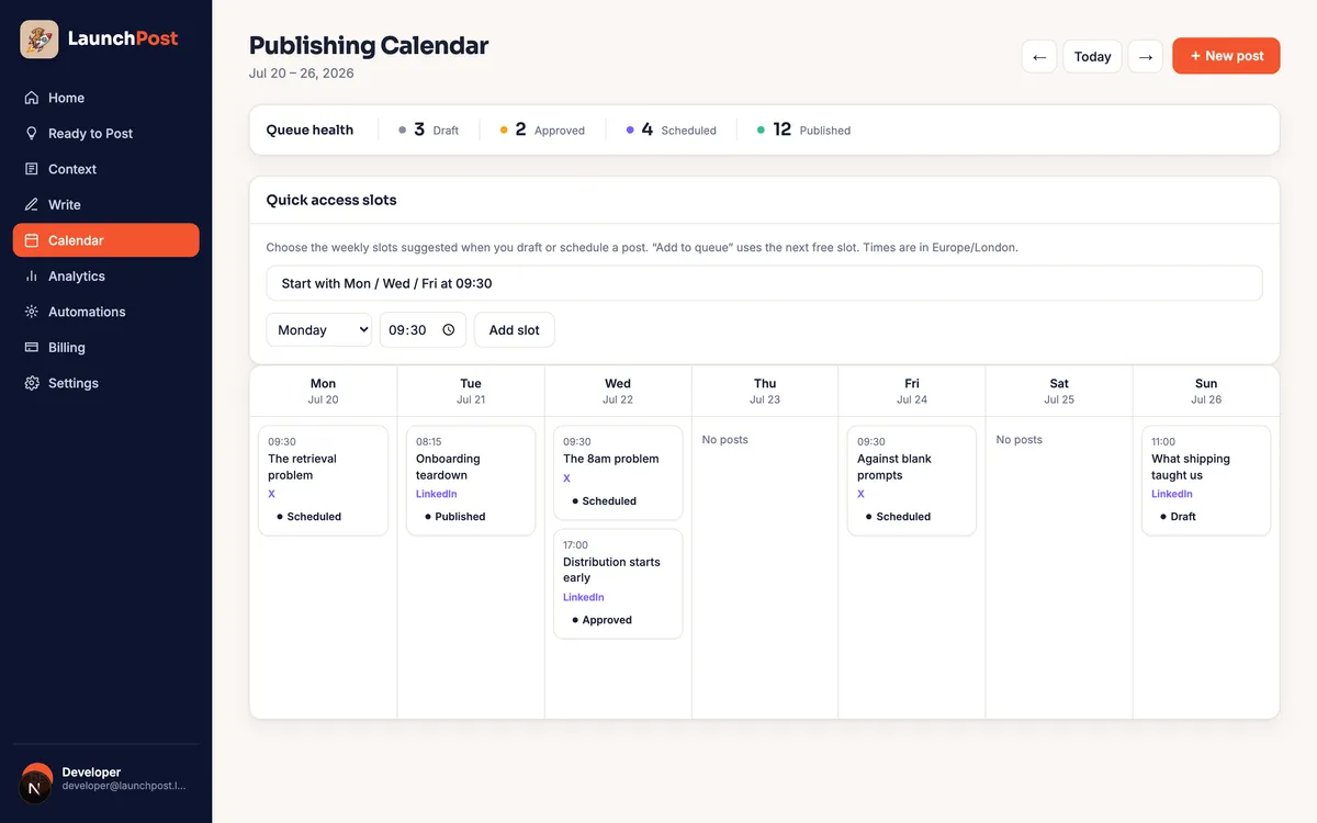 LaunchPost screenshot 1