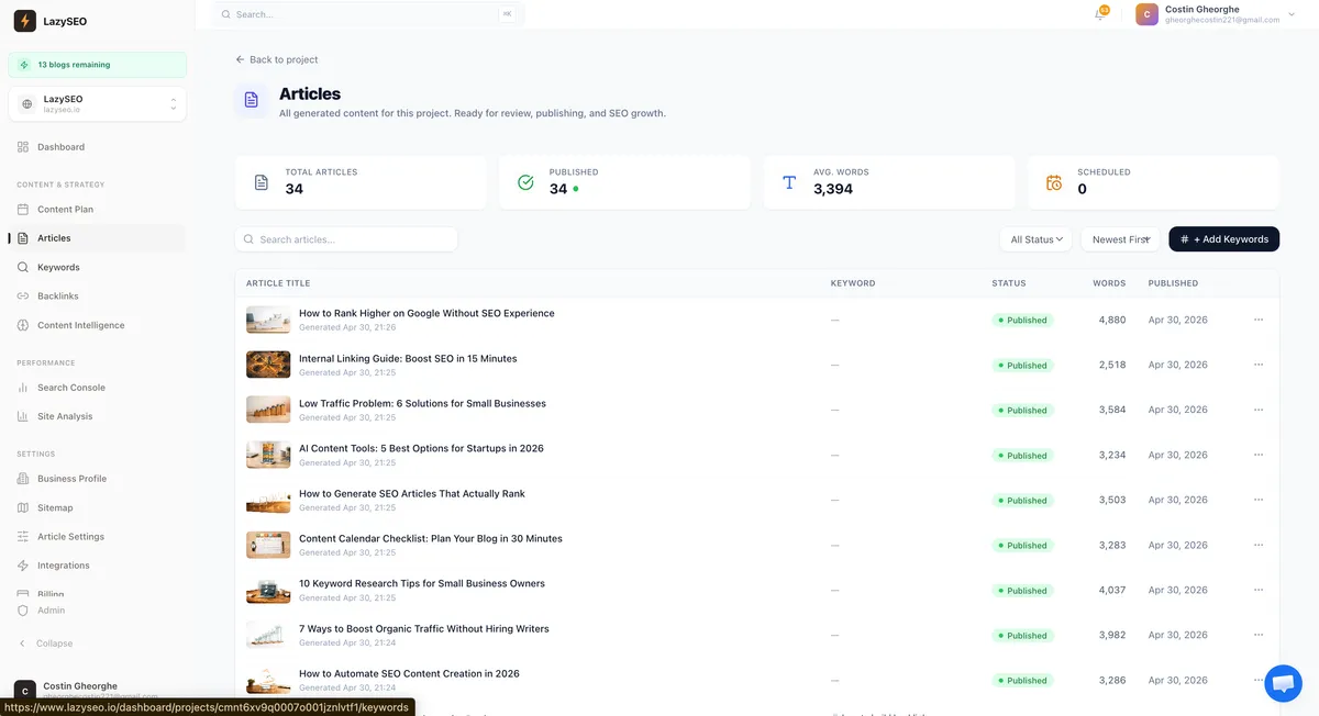 LazySEO screenshot 4