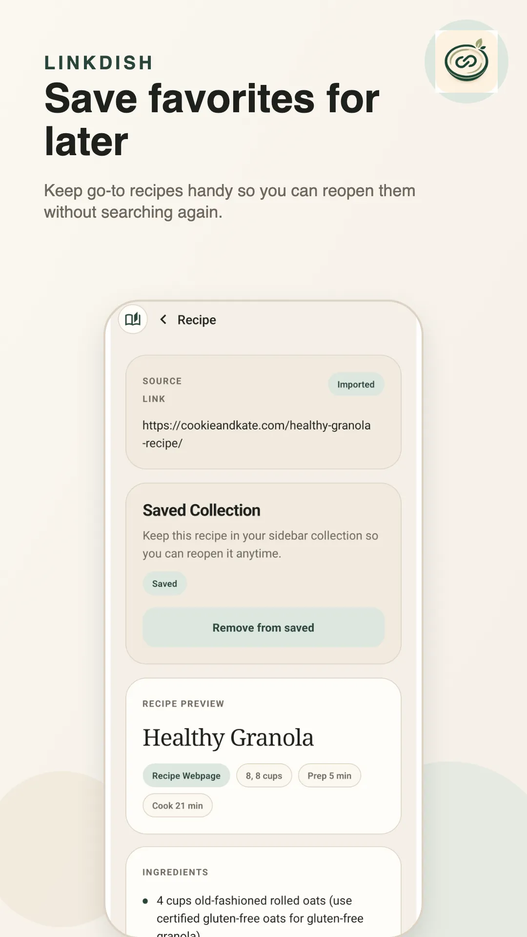LinkDish screenshot 3