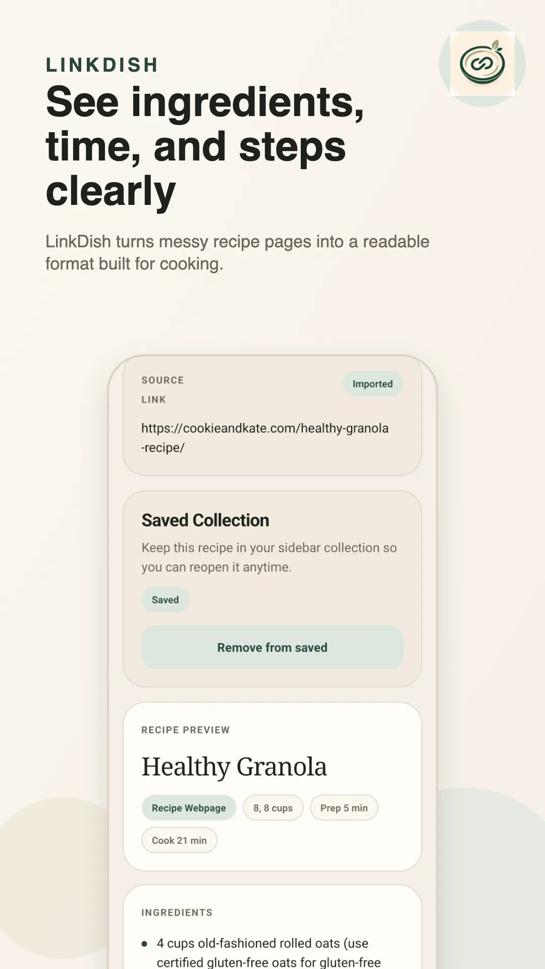 LinkDish screenshot 2