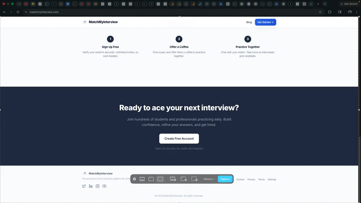 MatchMyInterview screenshot 2