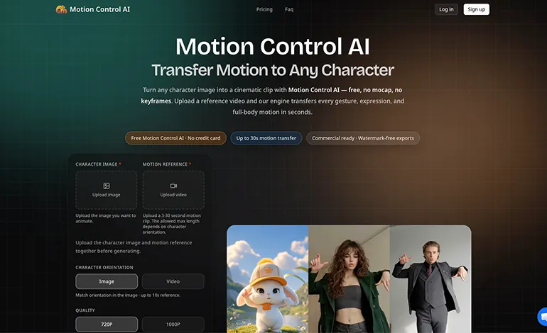 Motion Control AI screenshot 2