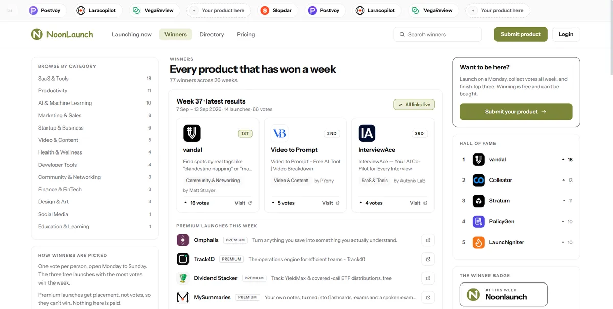 Noonlaunch screenshot 3