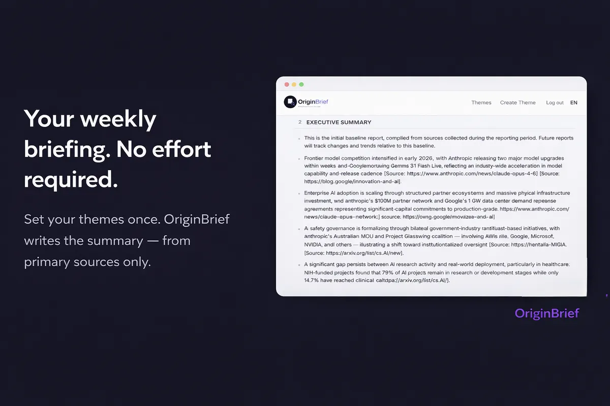 OriginBrief screenshot 2