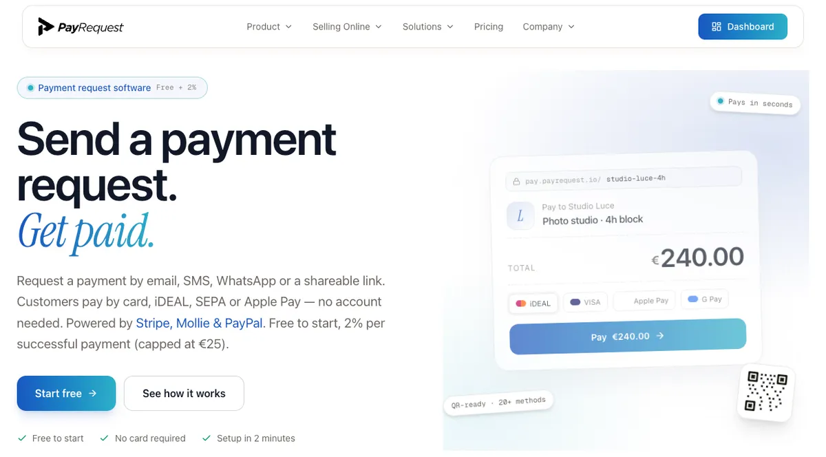 PayRequest screenshot 1
