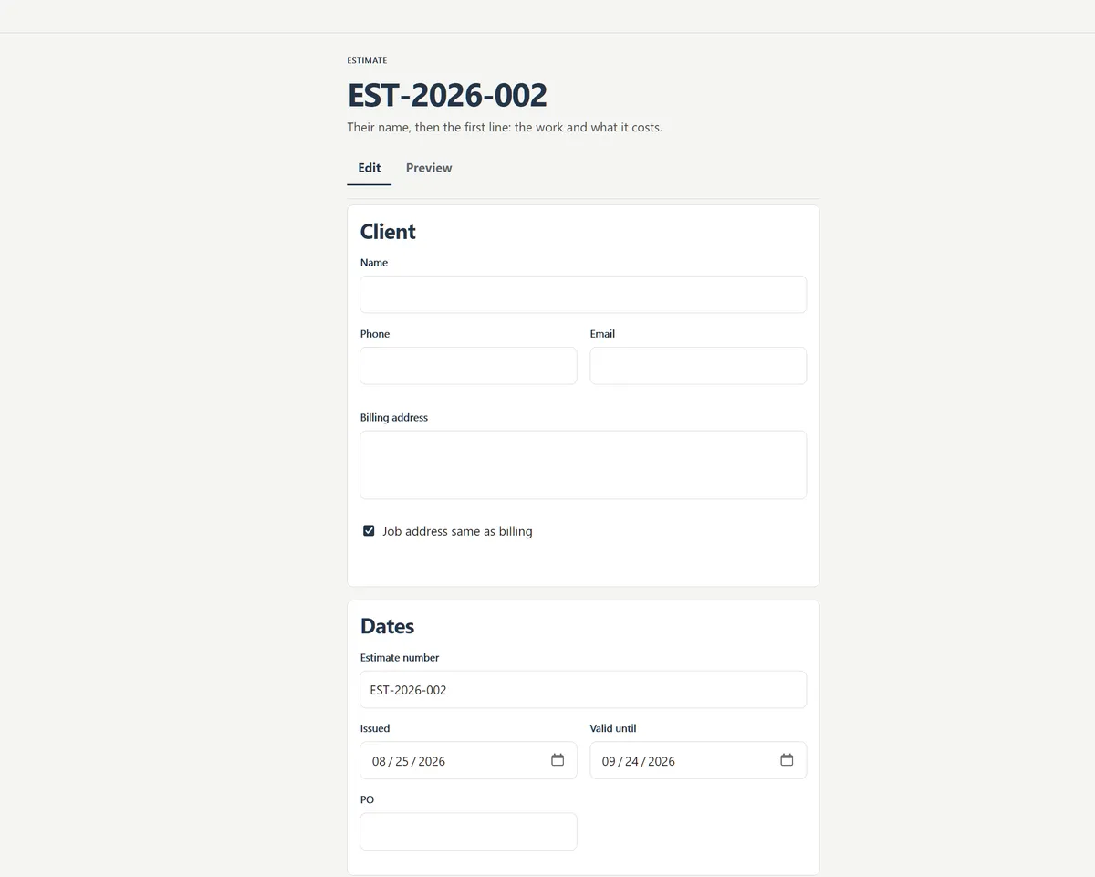PlainQuote screenshot 2