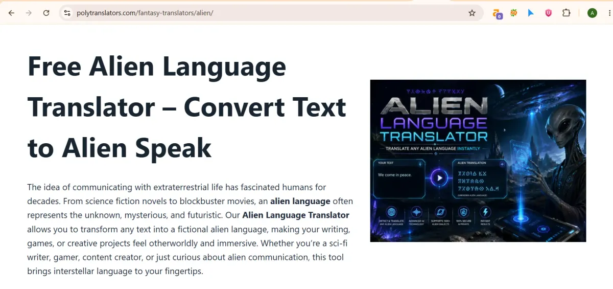 Poly Translators screenshot 2