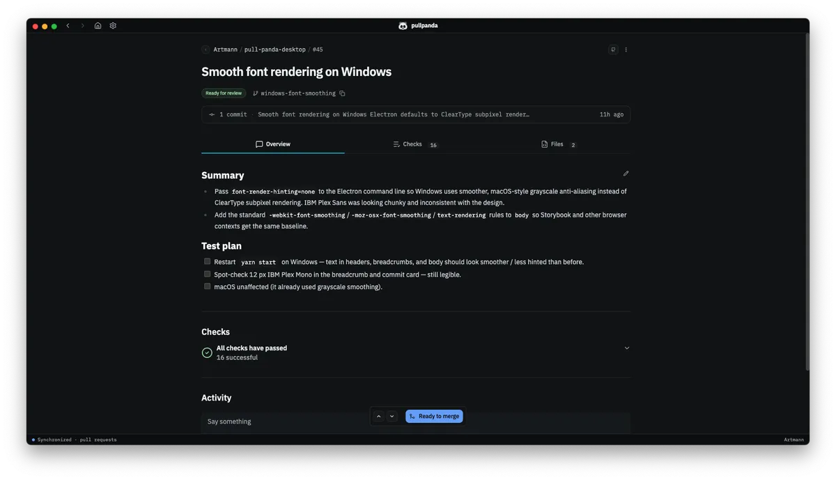 Pull Panda screenshot 2