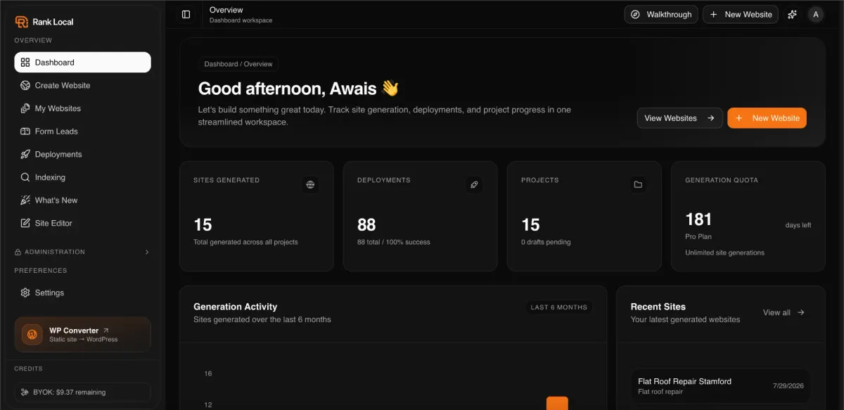 Ranklocal screenshot 2