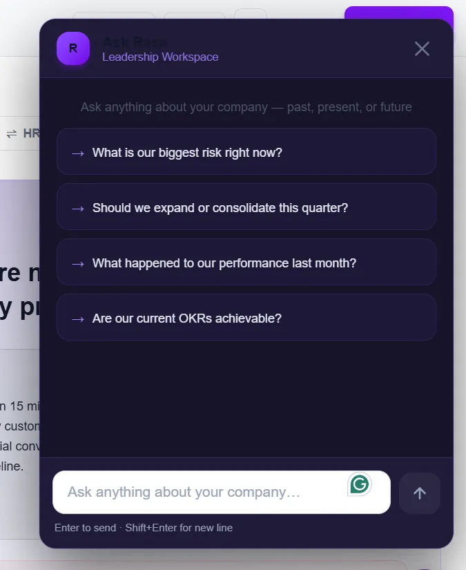 Rasa Intelligence screenshot 3