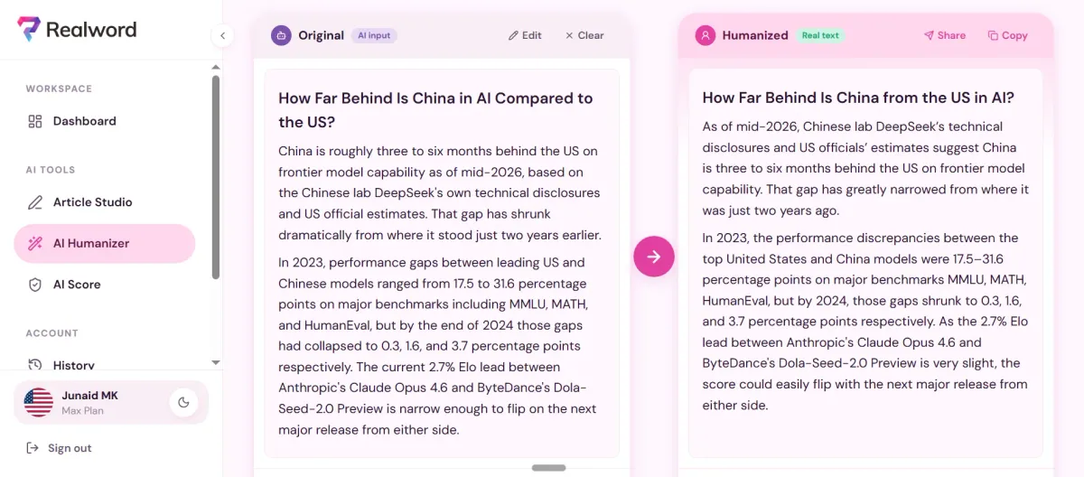 Realword AI screenshot 4