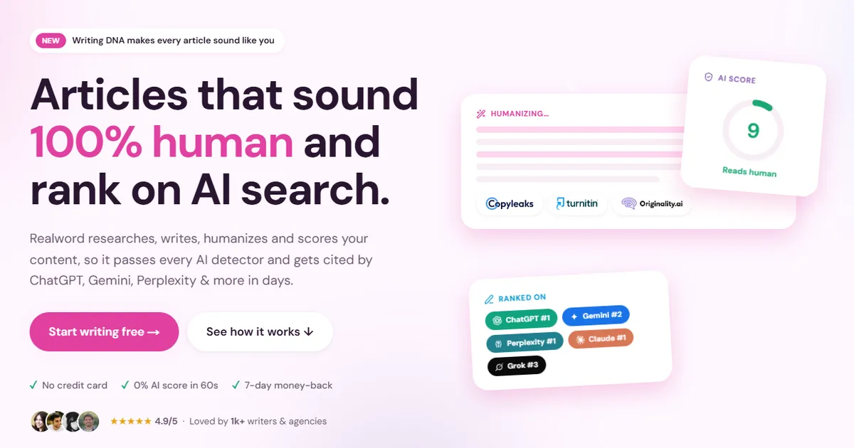 Realword AI screenshot 1