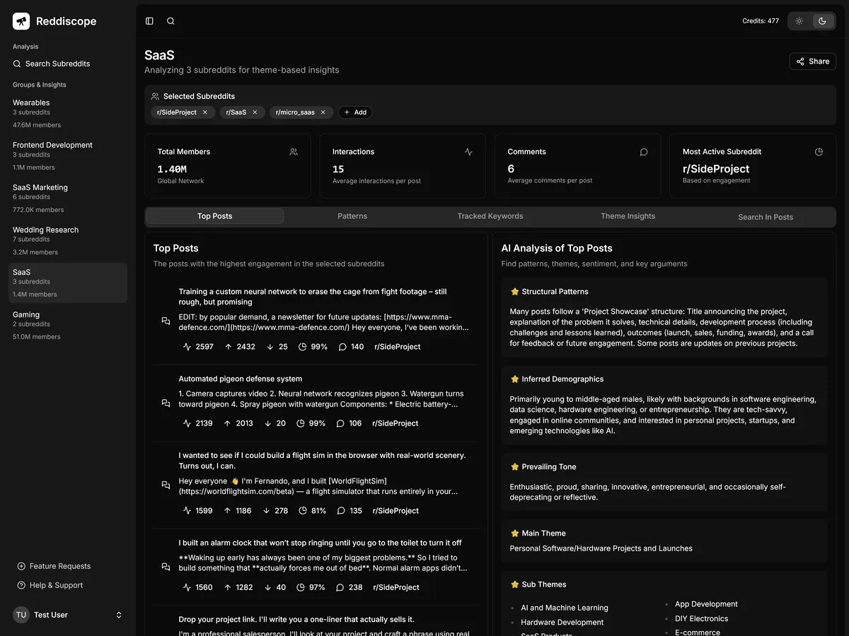 Reddiscope screenshot 2