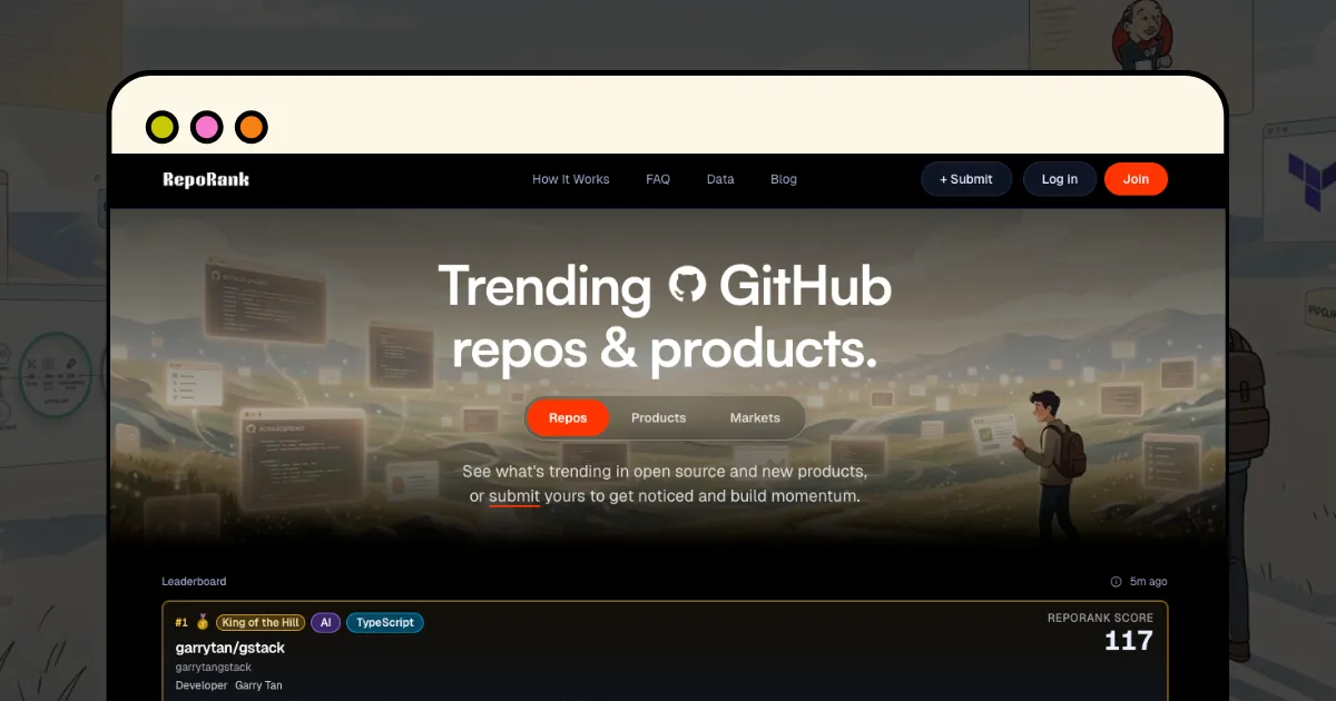 RepoRank screenshot 1