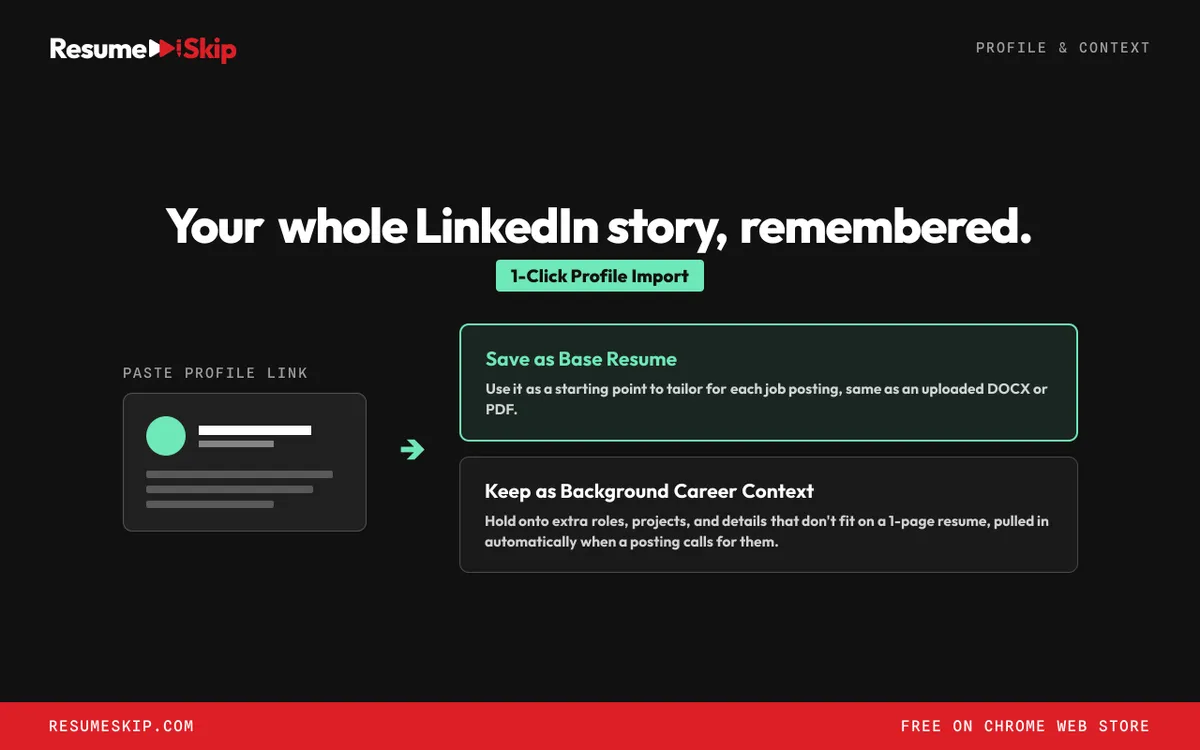 ResumeSkip screenshot 3