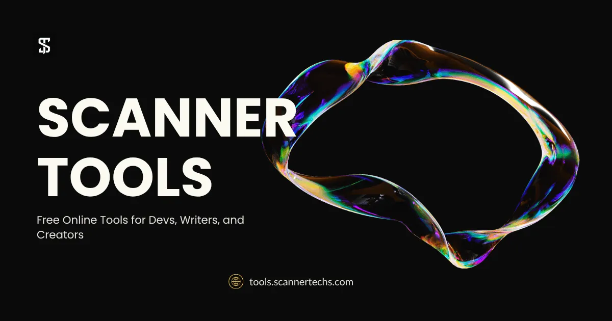 Scanner Tools screenshot 1