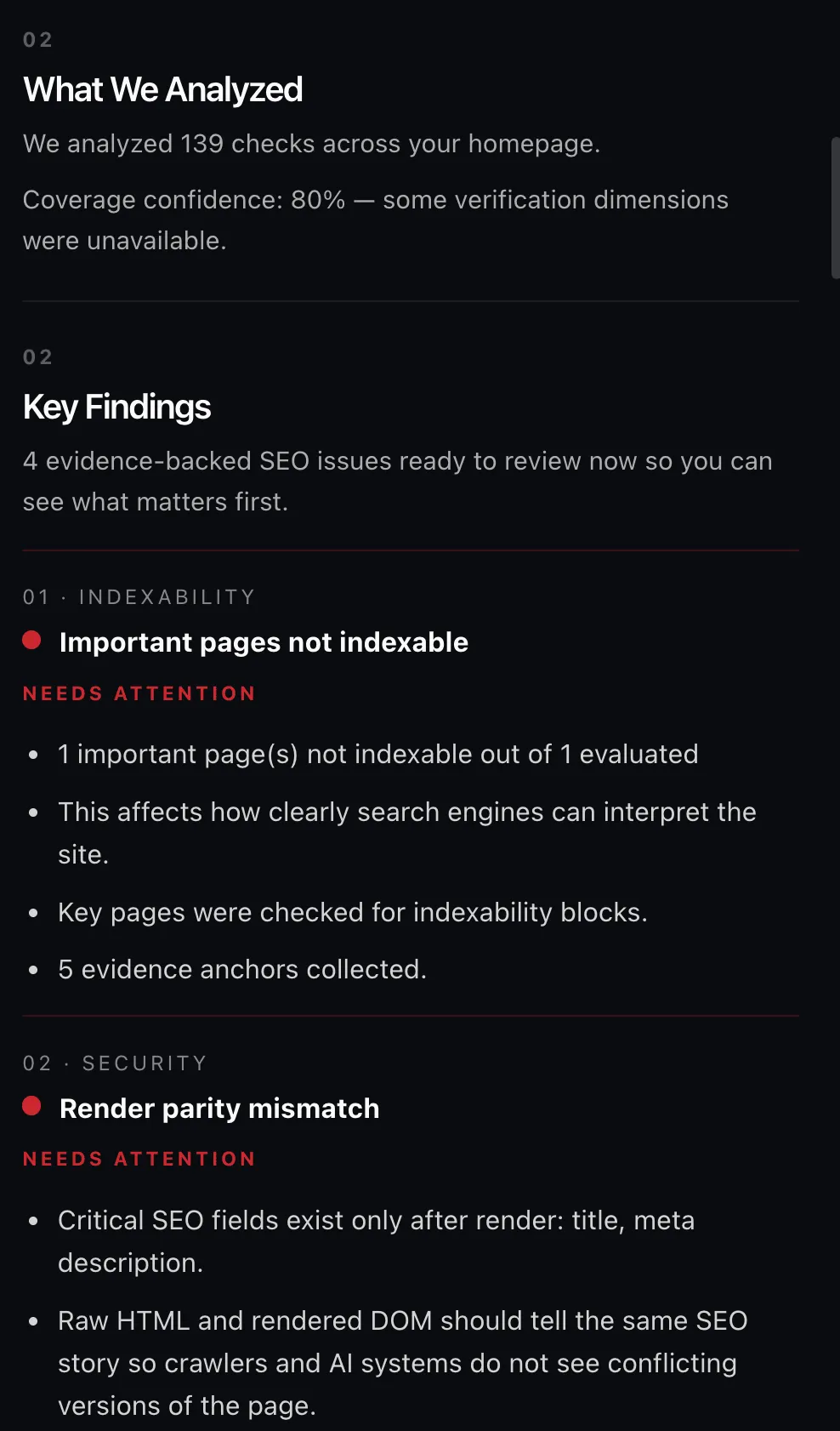 SEOReport.dev screenshot 3