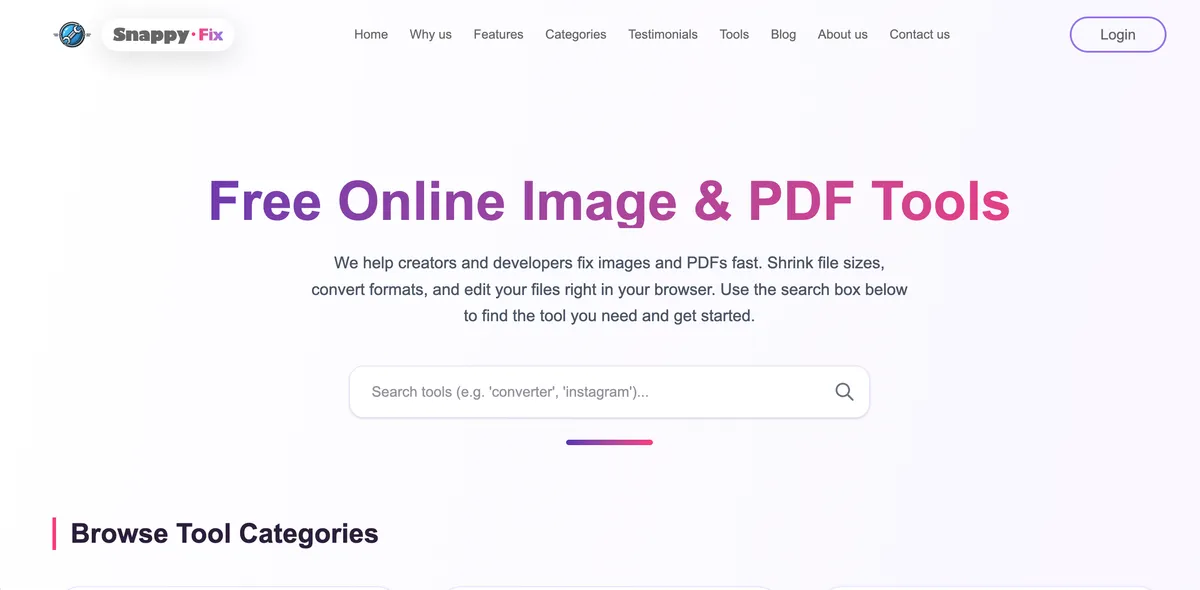 Snappy-fix tools screenshot 3