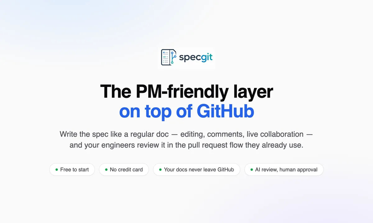 specgit screenshot 1