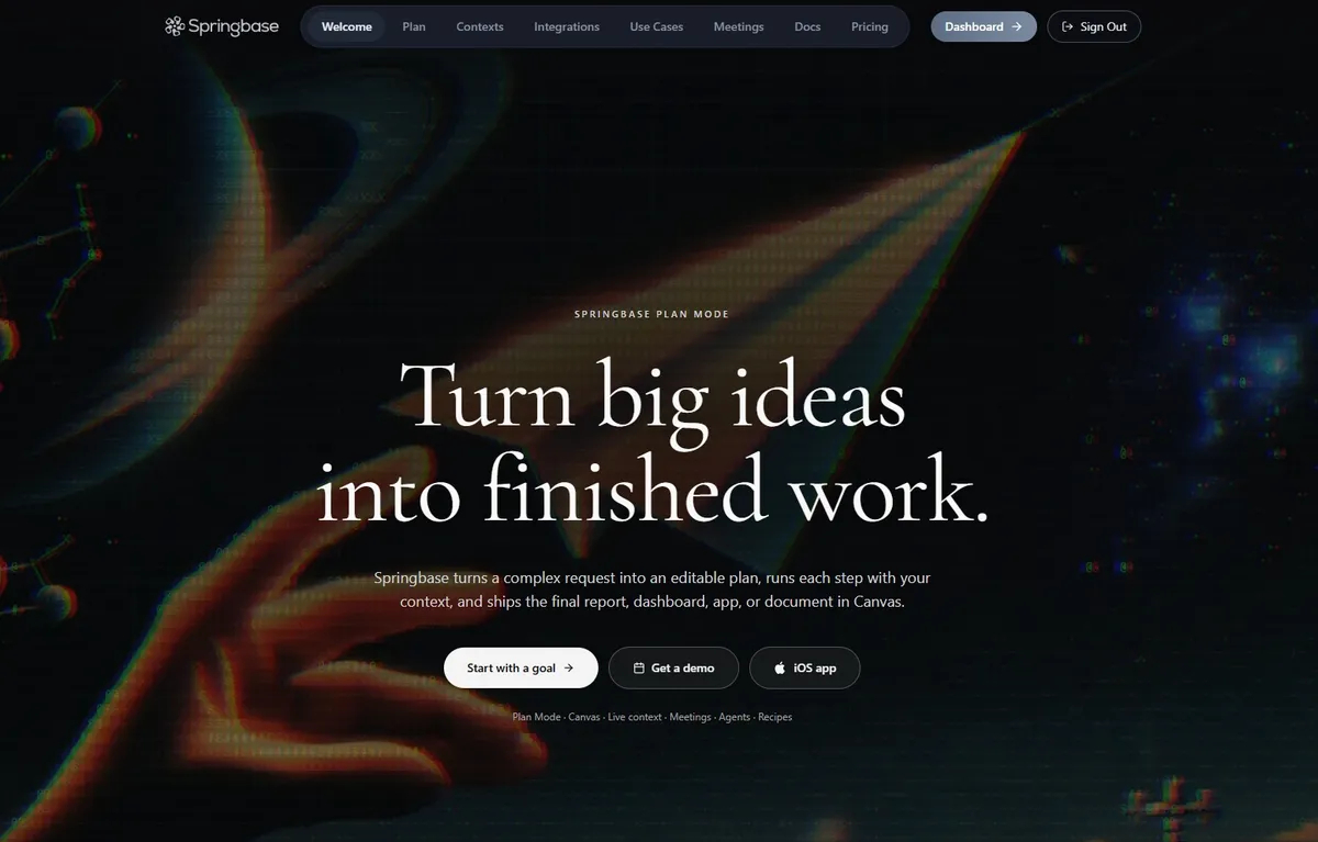 Springbase.ai screenshot 1