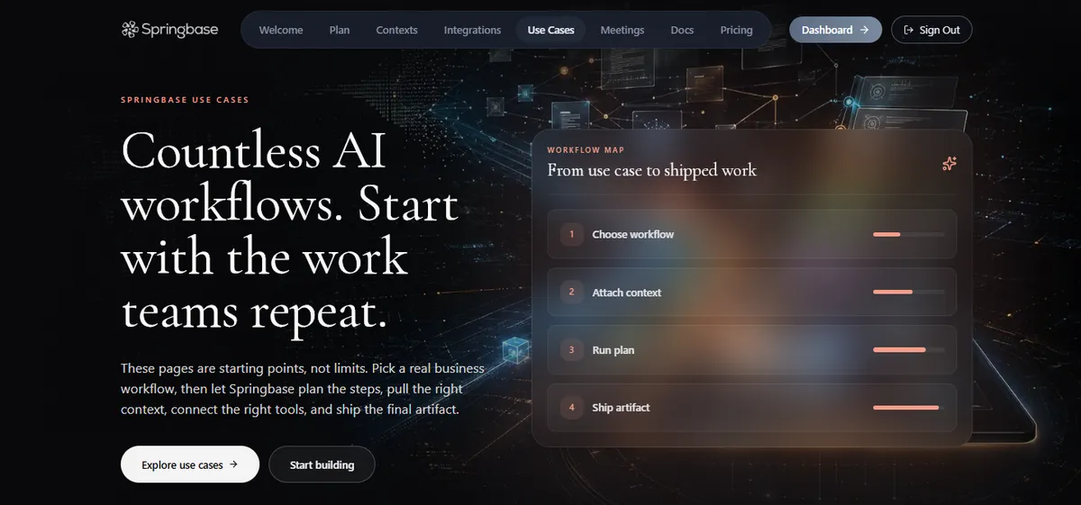 Springbase.ai screenshot 4