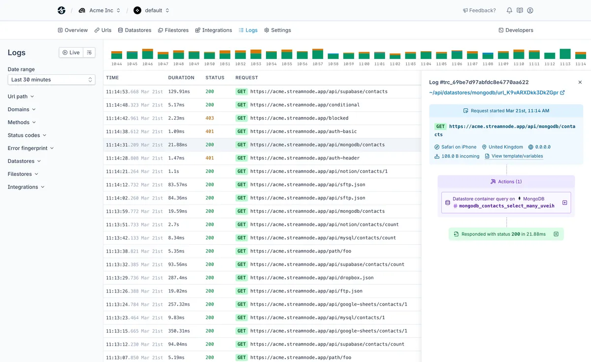 Streamnode screenshot 5