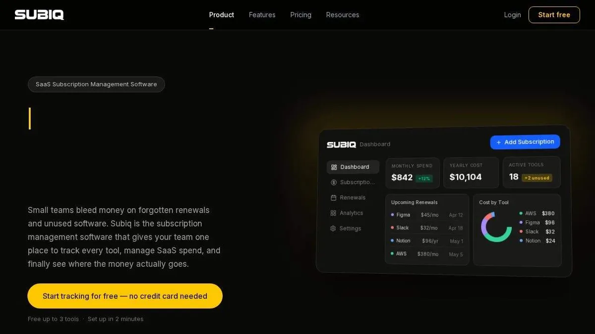 Subiq screenshot 2