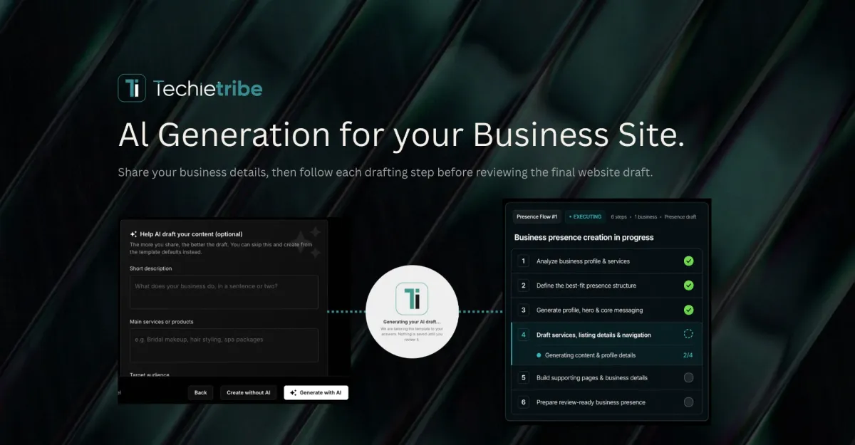 Techietribe AI screenshot 2