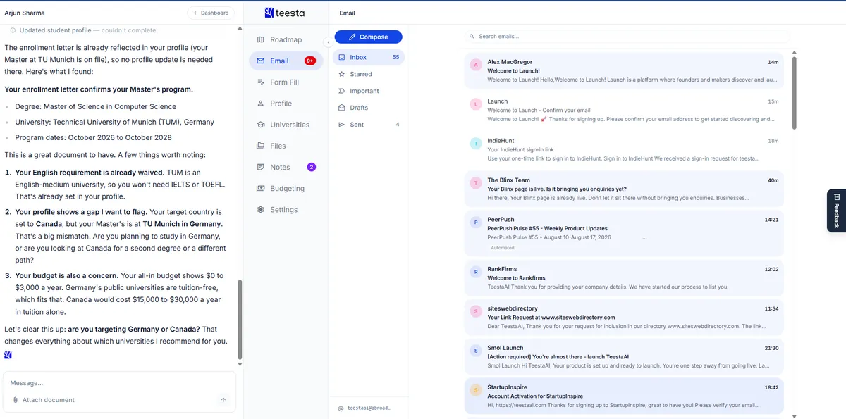 TeestaAI screenshot 2