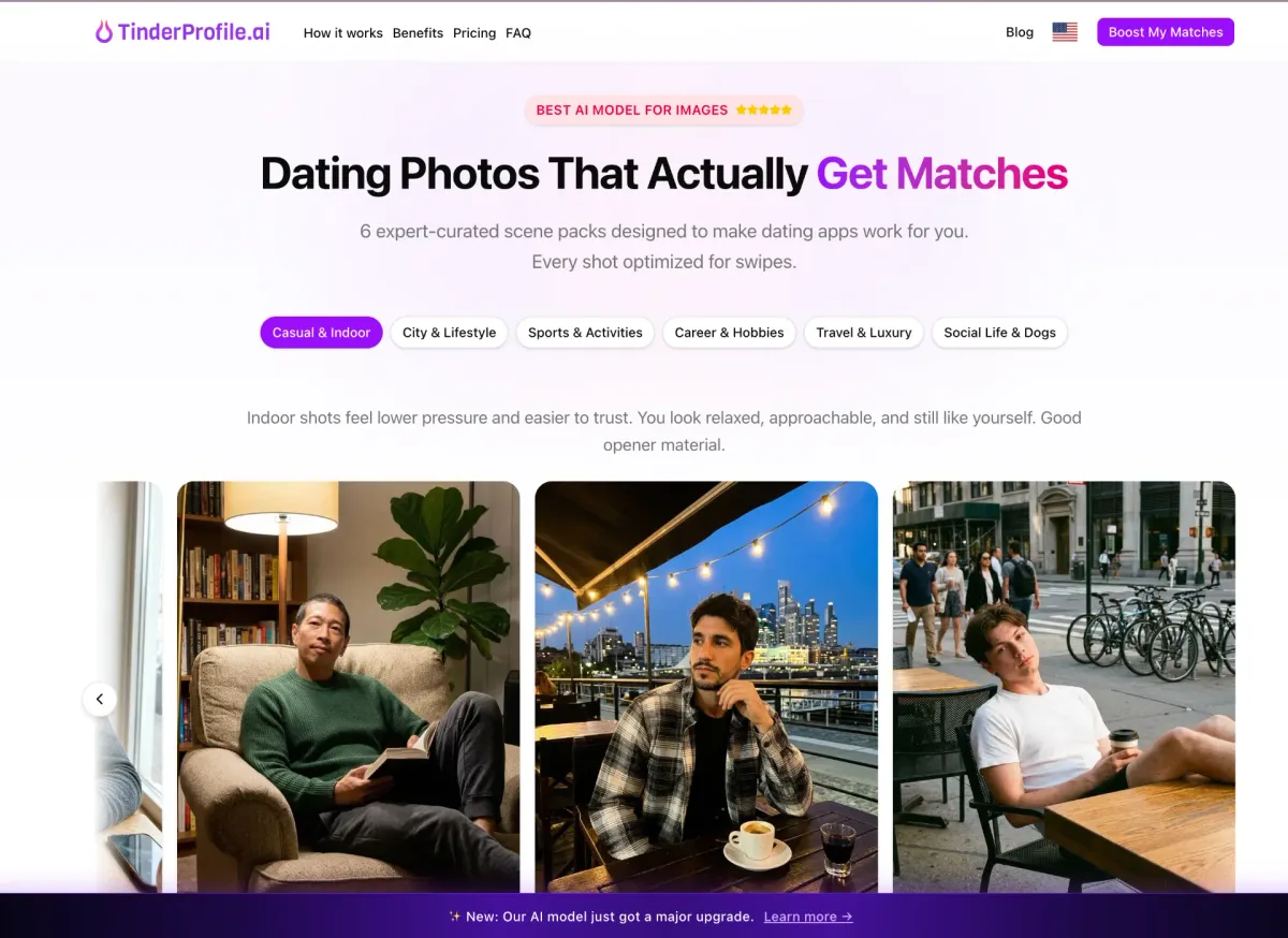 TinderProfile.ai screenshot 2