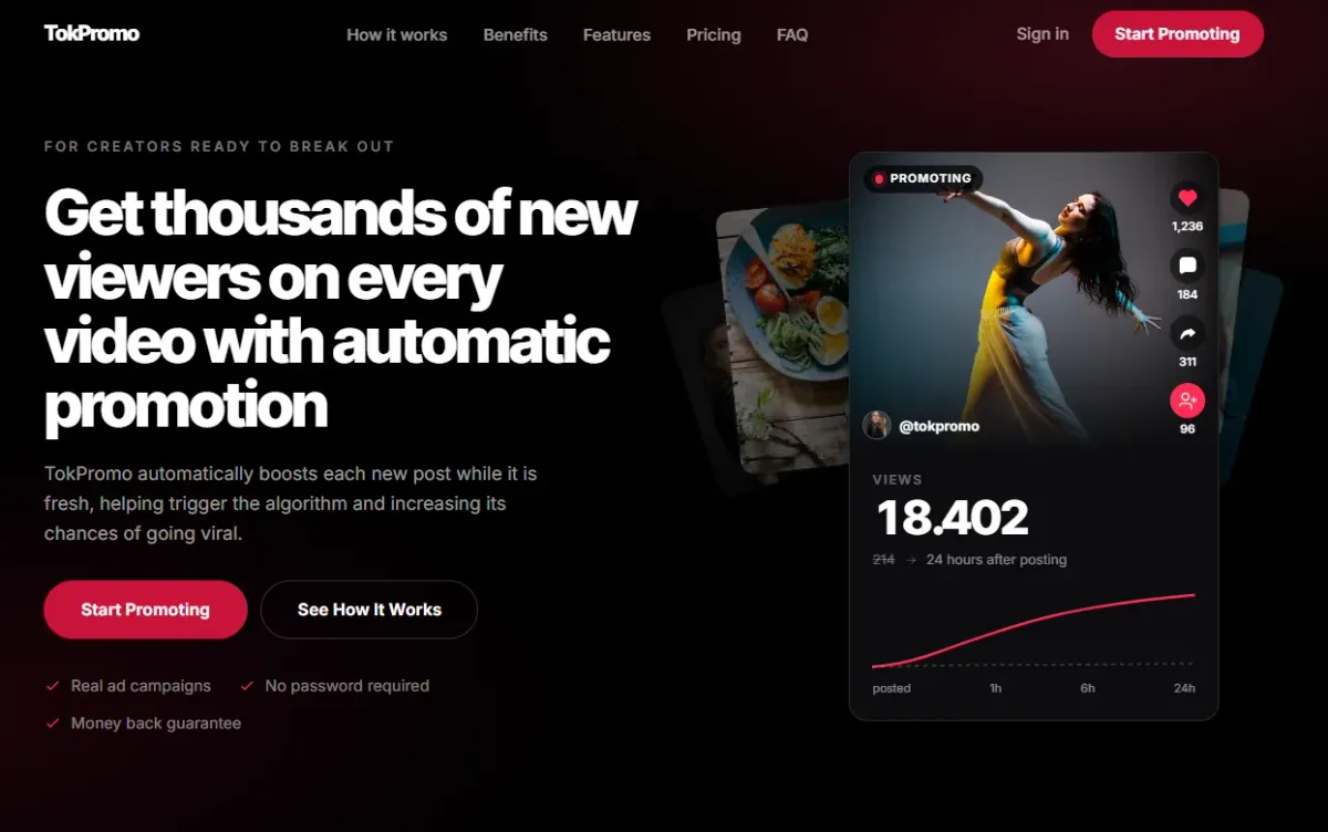 TokPromo screenshot 2