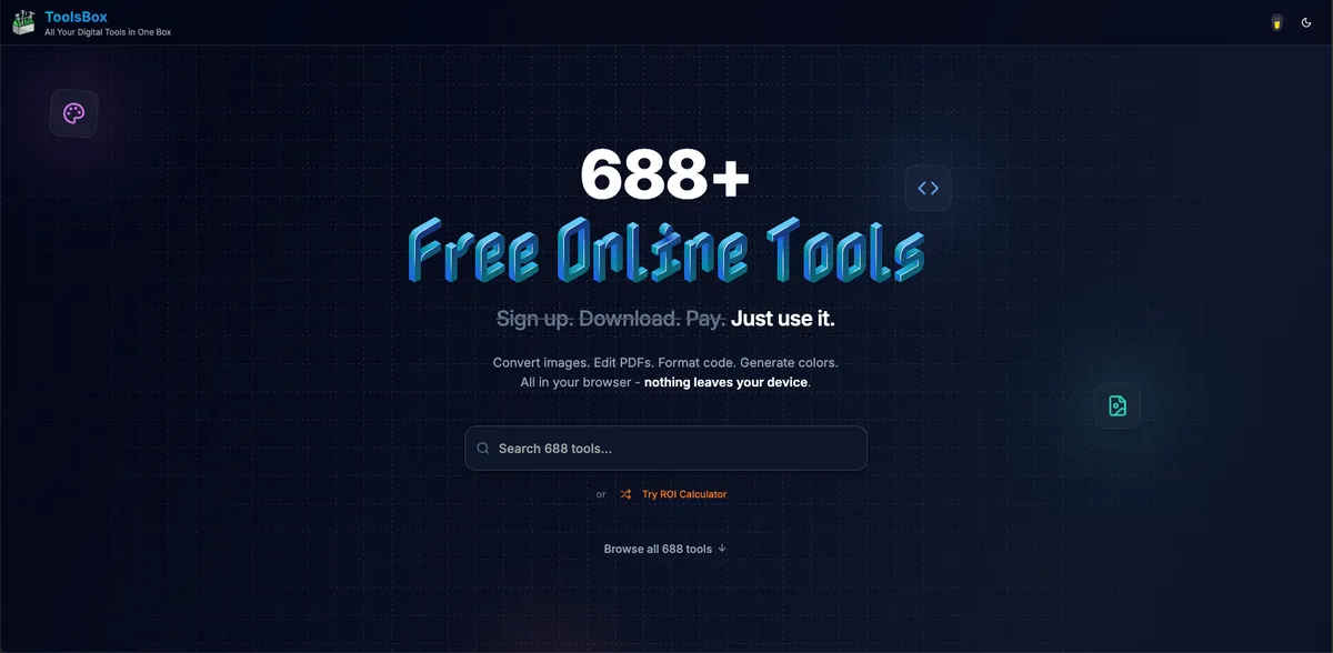 ToolsBox screenshot 1