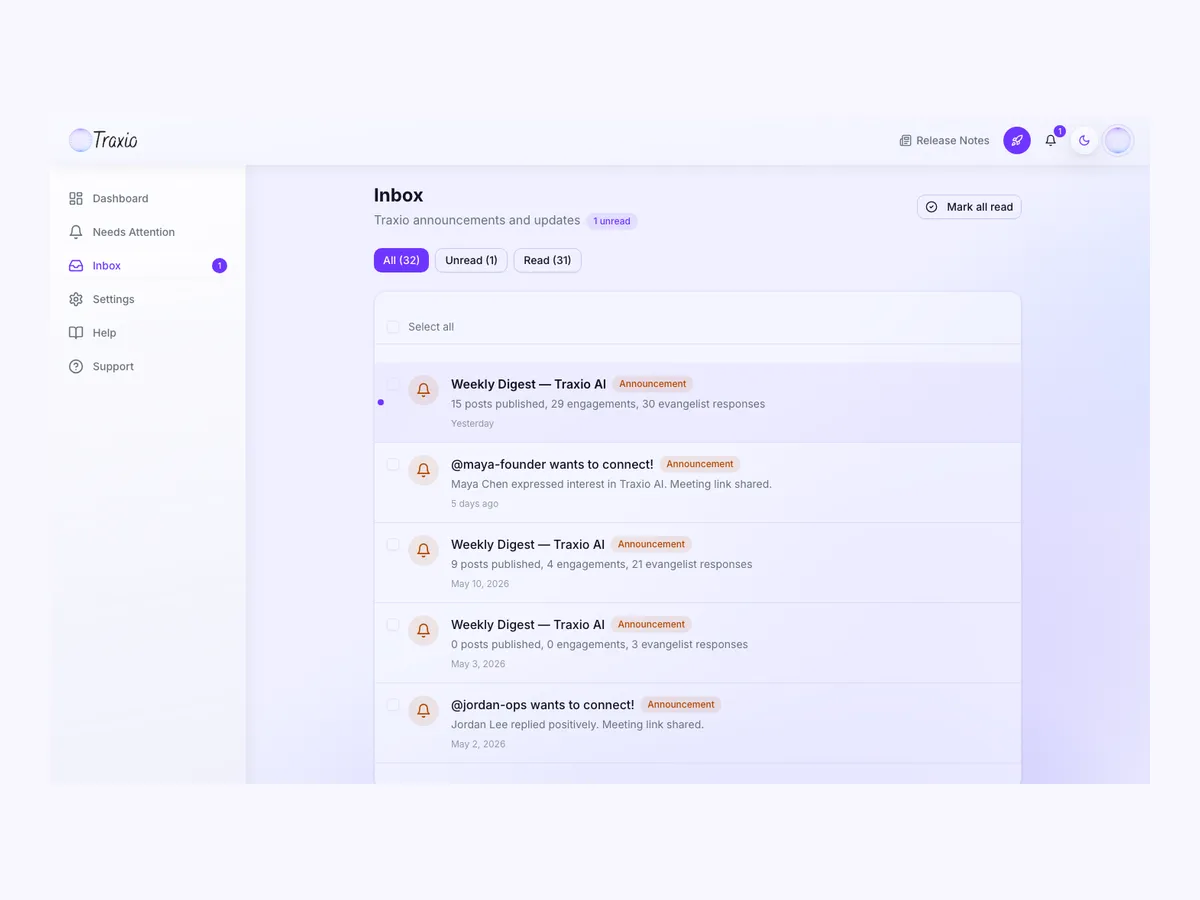Traxio screenshot 4