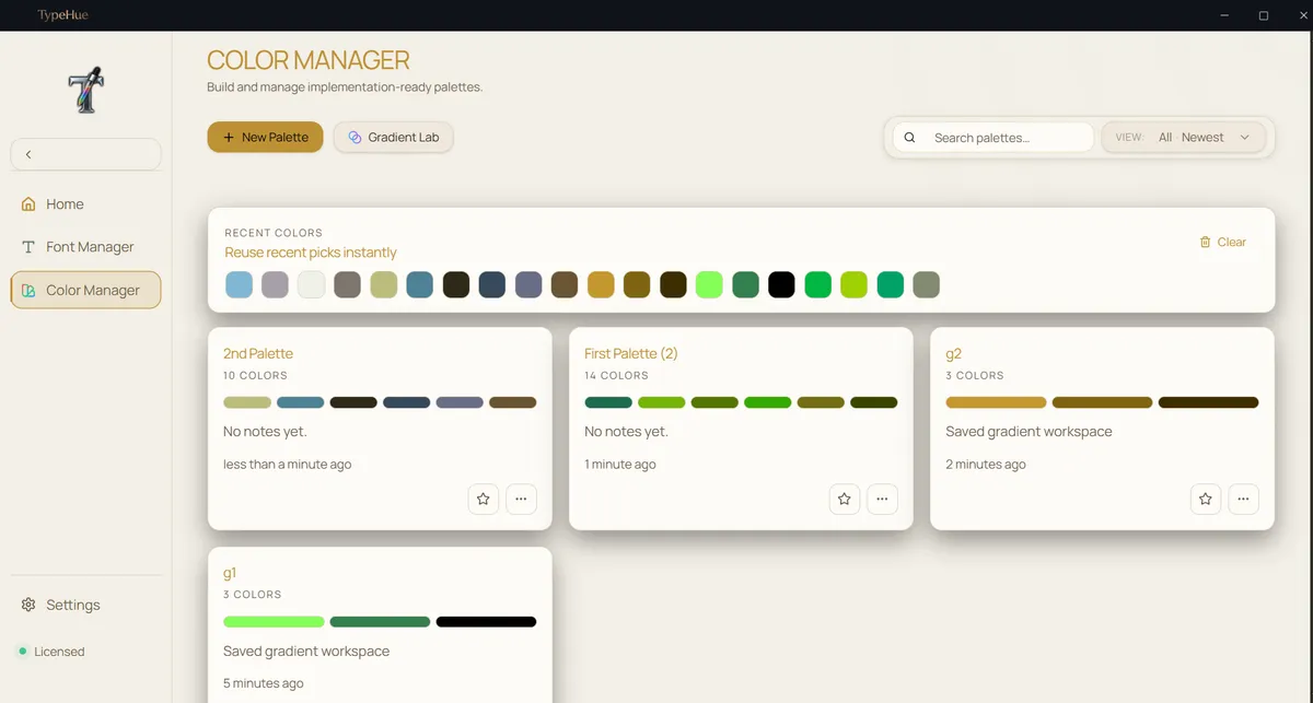TypeHue screenshot 2