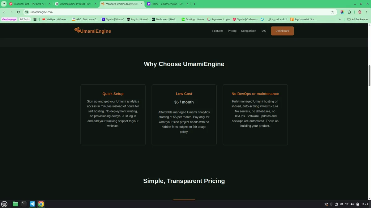 UmamiEngine screenshot 2