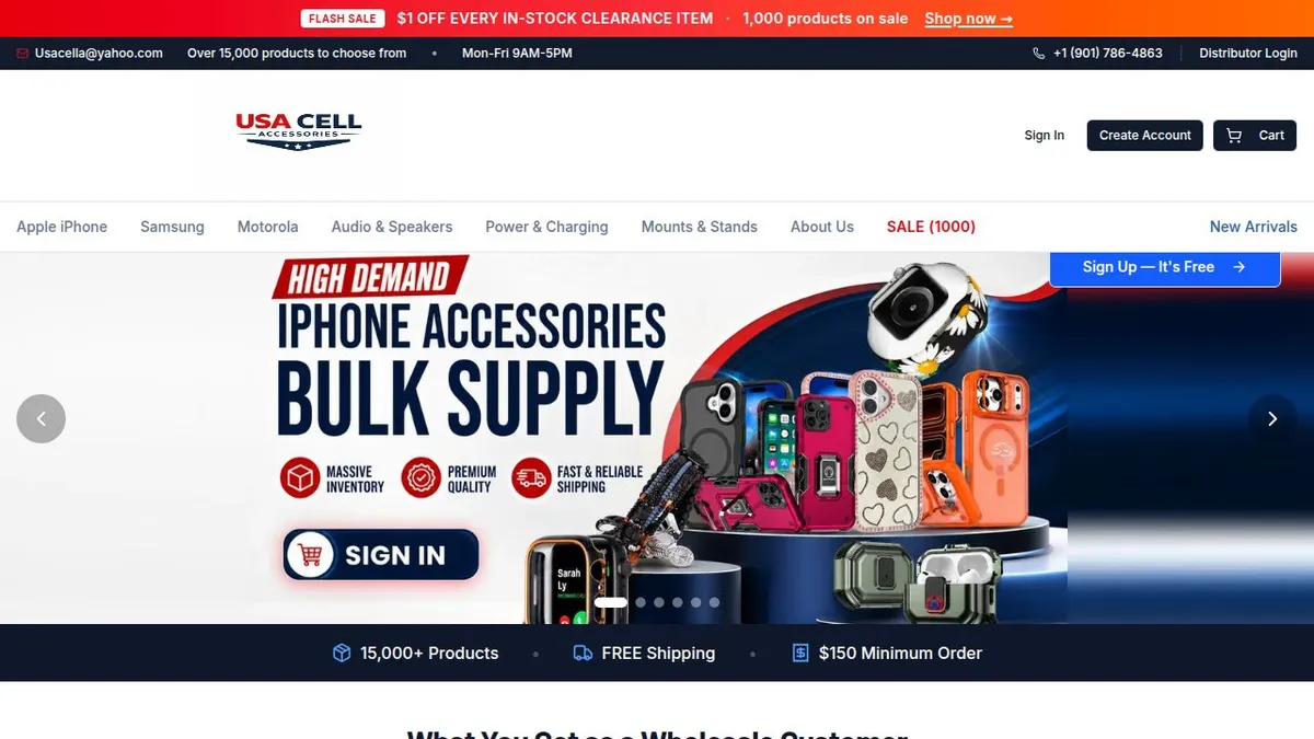 USA Cell Inc screenshot 1
