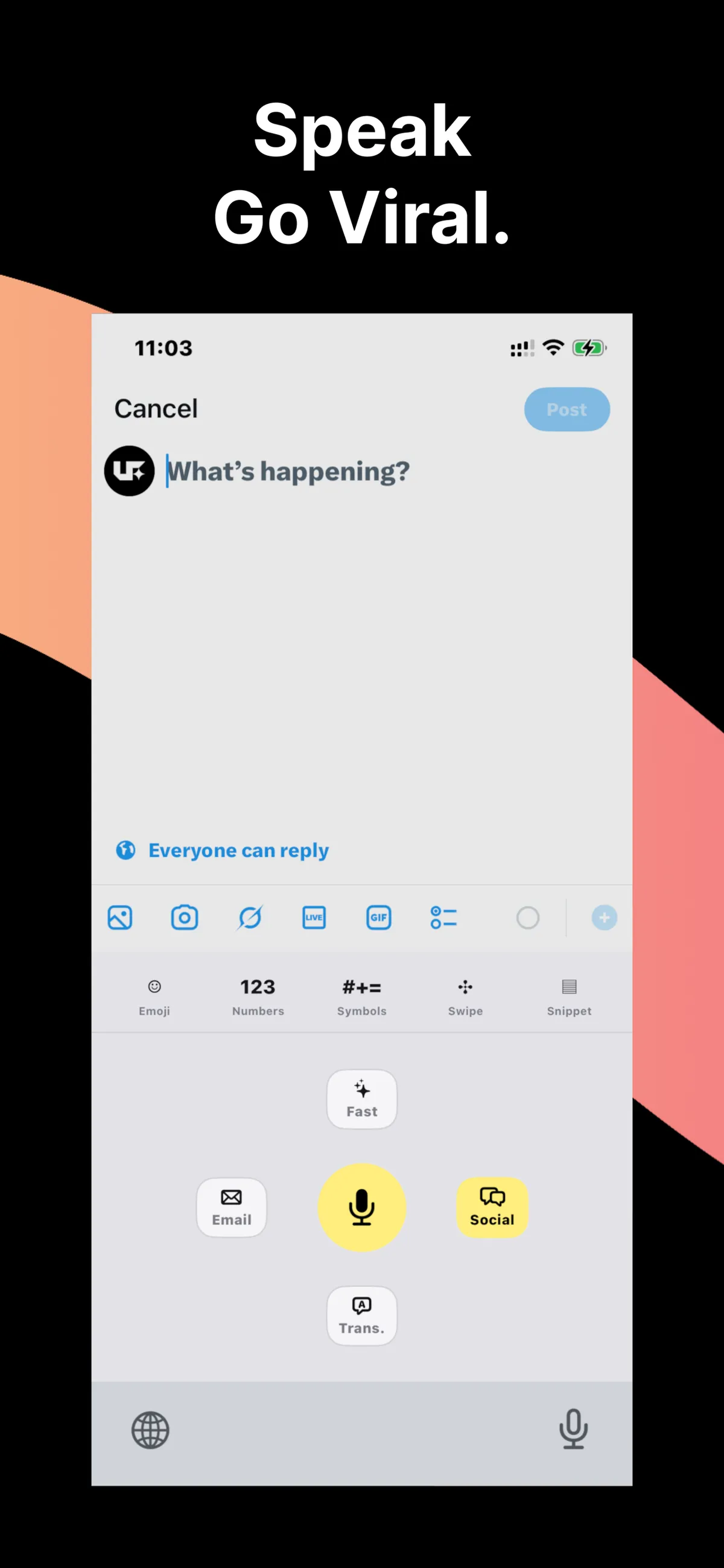 use.fo - AI Voice Typing screenshot 3