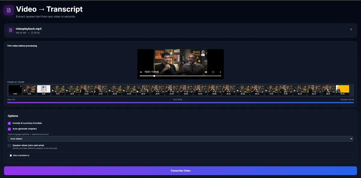 VideoText screenshot 1