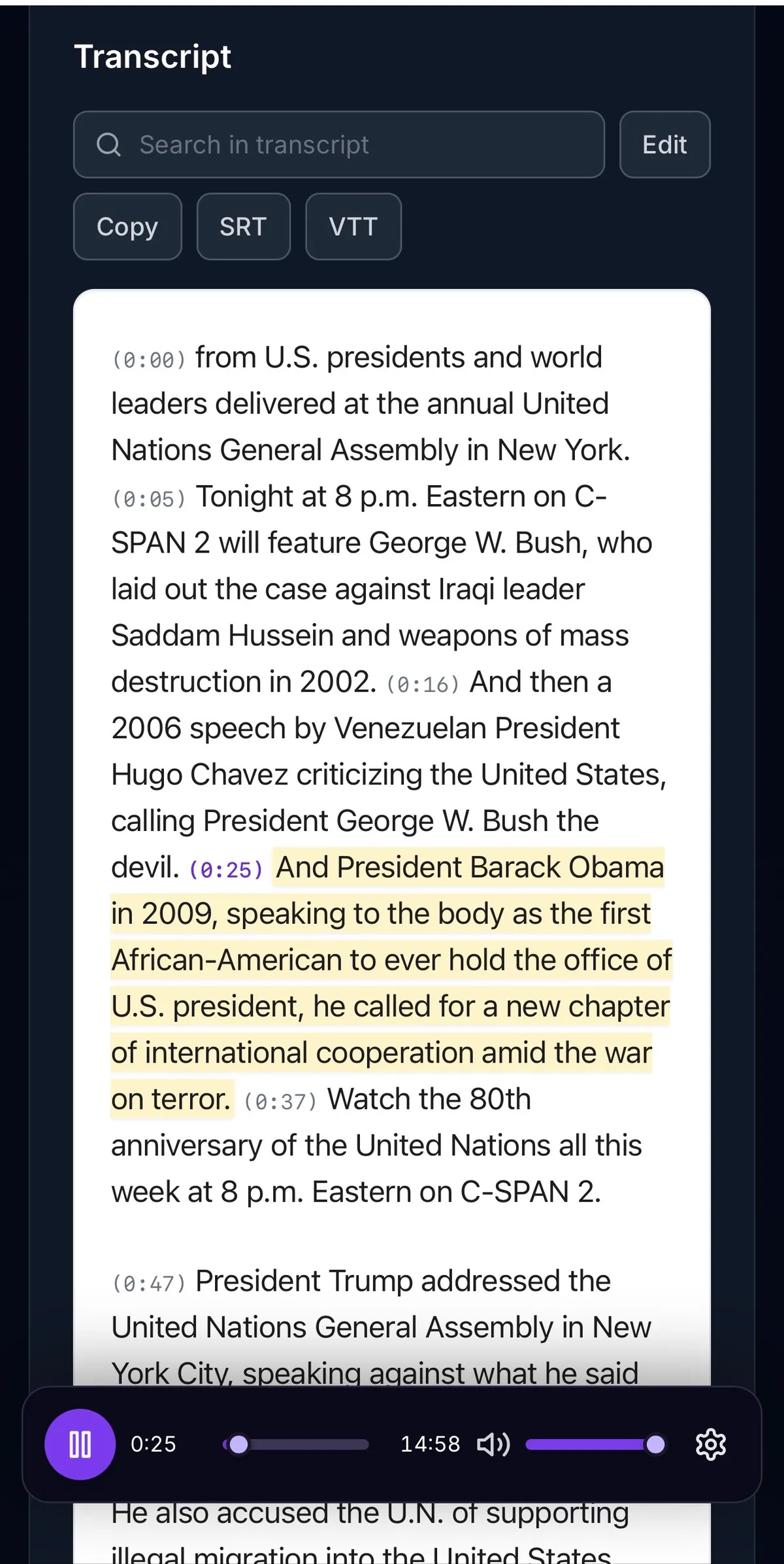 VideoText screenshot 4