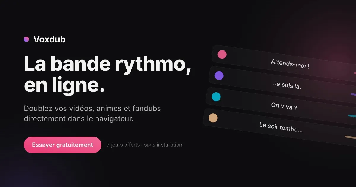 Voxdub screenshot 1