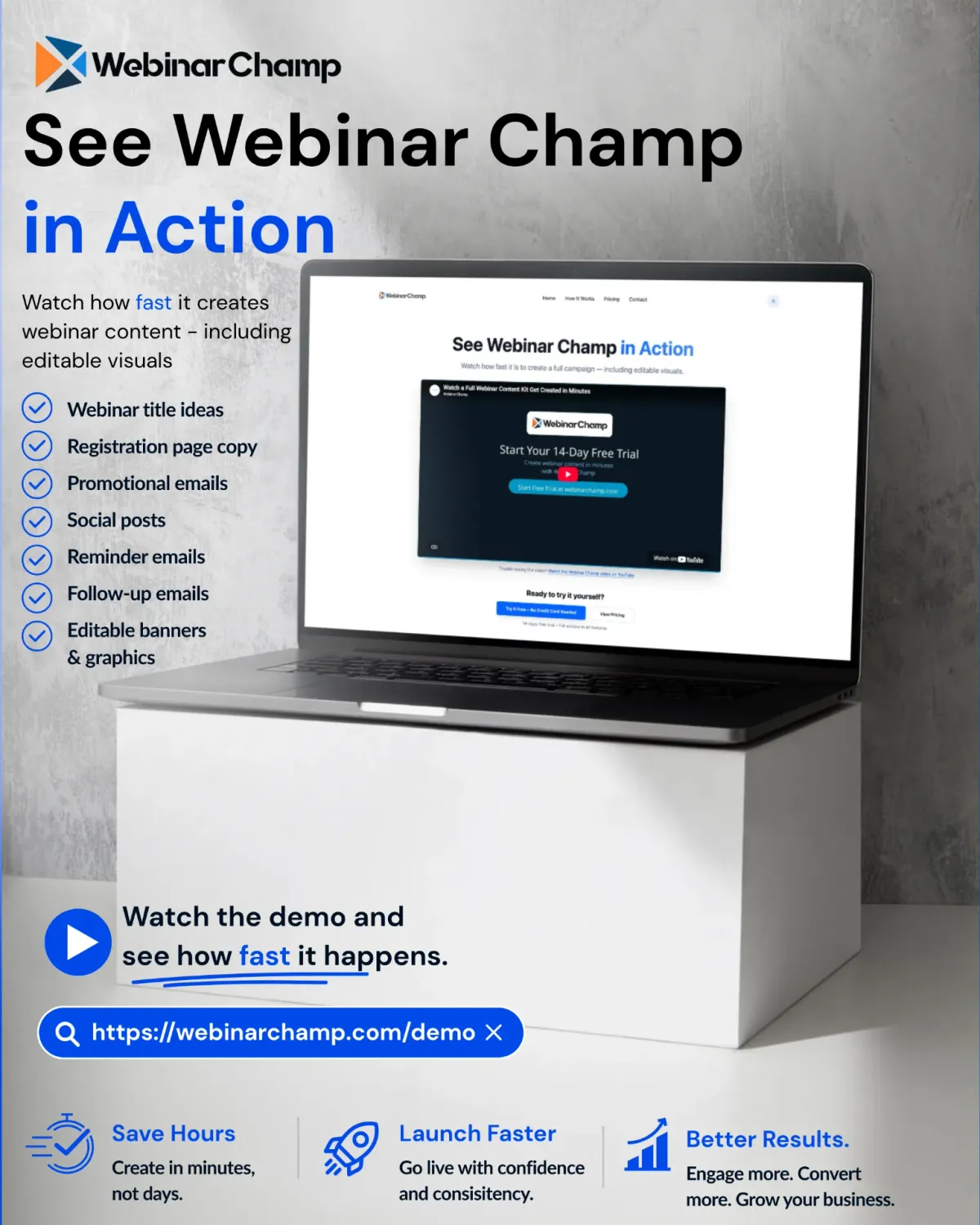 Webinar Champ screenshot 2