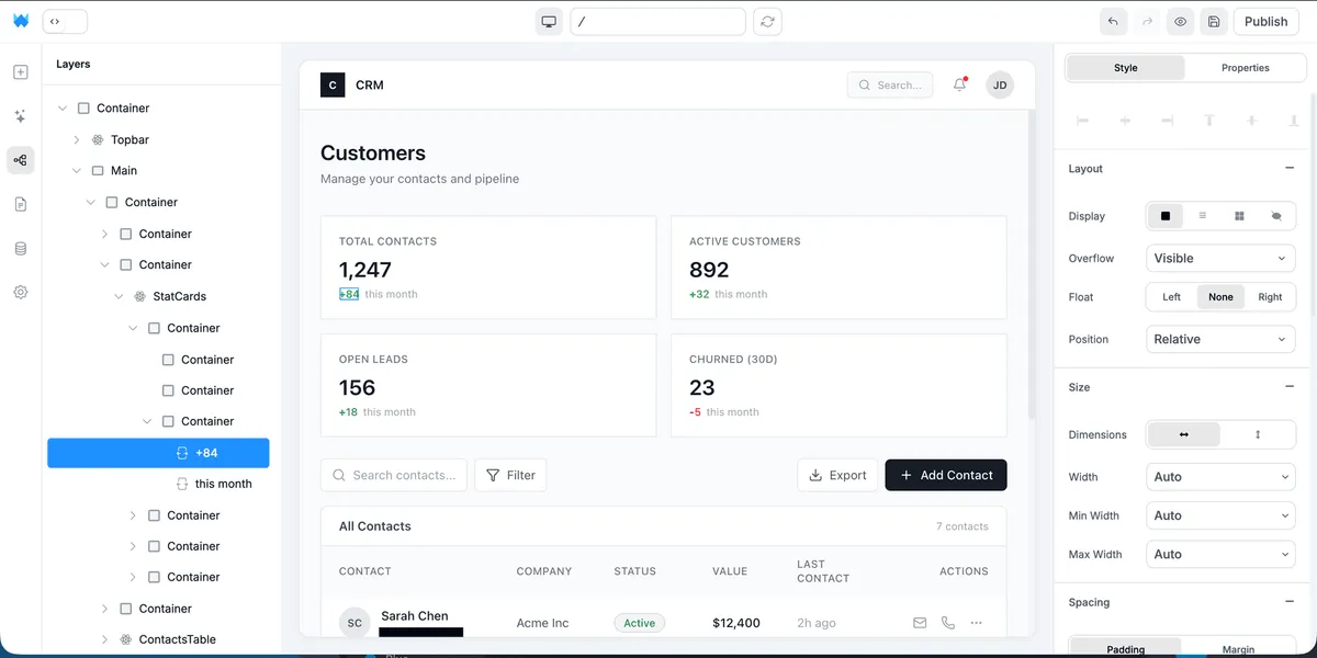Webtwizz screenshot 3