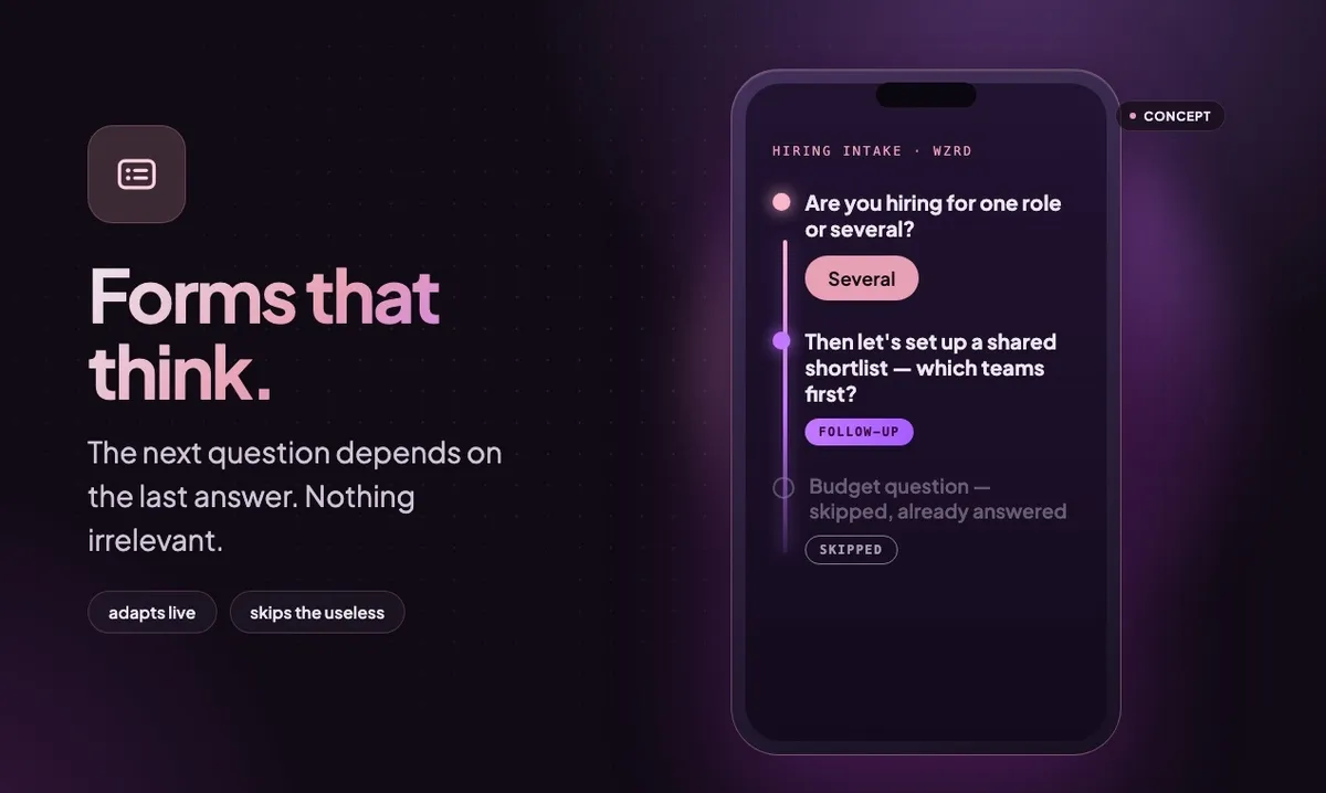 WZRD screenshot 1