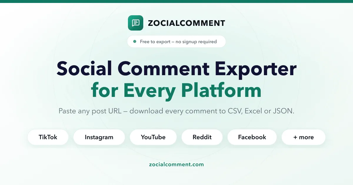 ZocialComment screenshot 1
